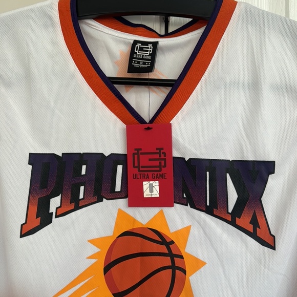 Phoenix Suns Cropped Tank White- Size 1X-NWT - Picture 4 of 9